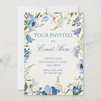 FLORAL INVITATION EINLADUNG