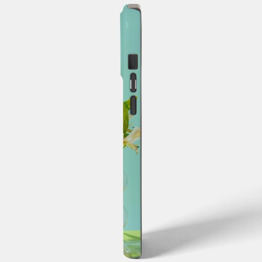 Floral iPhone 16 Plus Case - Unzerbrechlich (Rückseite / Links)
