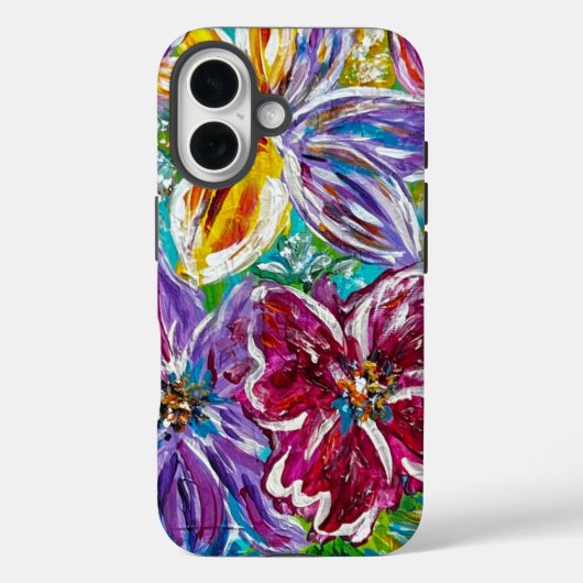 Floral iPhone Case (Rückseite)