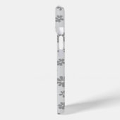 Floral iPhone Case – Elegant Flower-Themed (Rückseite / Links)