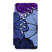 Floral iPhone case Incipio iPhone Geldbeutel-Hülle (Folio Vorderseite)