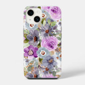 Floral iPhone Case iPhone Hülle (Rückseite)