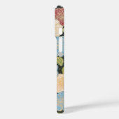 Floral iPhone Fall von Blues, pinks, grün und gold Case-Mate iPhone Hülle (Rückseite / Links)