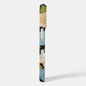 Floral iPhone Fall von Blues, pinks, grün und gold Case-Mate iPhone Hülle (Rückseite / Rechts)