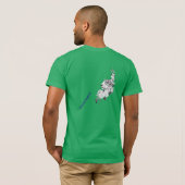 Floral Jaguar T-Shirt (Schwarz voll)