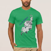 Floral Jaguar T-Shirt (Vorderseite)