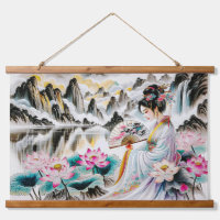 Floral Japanisch Geishas Frau