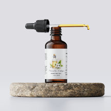 Floral Jasmine Essential Oils Grüne Wasserfarbe