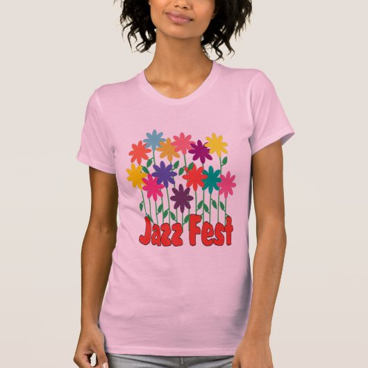 Floral Jazz Fest T-Shirt (Vorderseite)