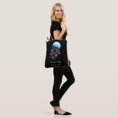 Floral Jellyfish Tasche (Am Model)