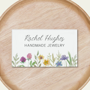 Floral Jeweler Namenschild