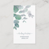 Floral Jeweler Visitenkarte (Vorderseite)