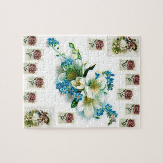 Floral Jigsaw Puzzle (Horizontal)