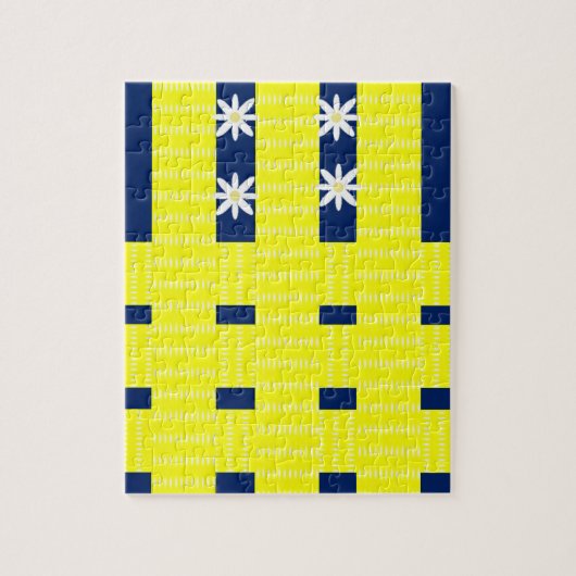 Floral Jigsaw Puzzle (Vertikal)