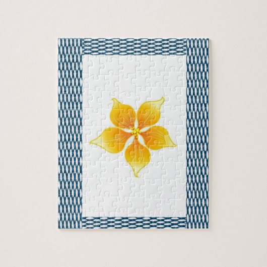 Floral Jigsaw Puzzle (Vertikal)