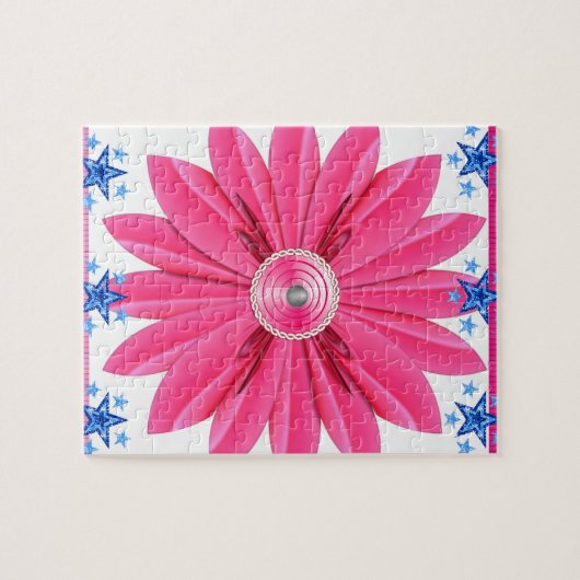 Floral Jigsaw Puzzle (Horizontal)