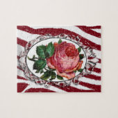 Floral Jigsaw Puzzle (Horizontal)