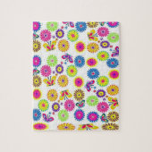 Floral Jigsaw Puzzle (Vertikal)
