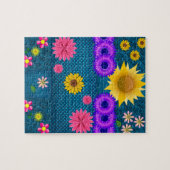 Floral Jigsaw Puzzle (Horizontal)