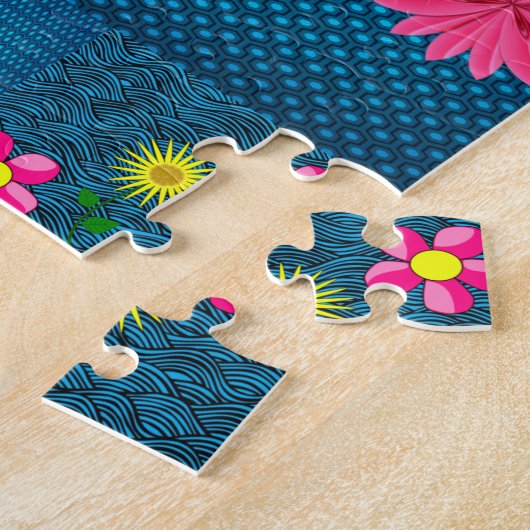 Floral Jigsaw Puzzle (Seite)