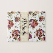 Floral Jigsaw Puzzle (Horizontal)