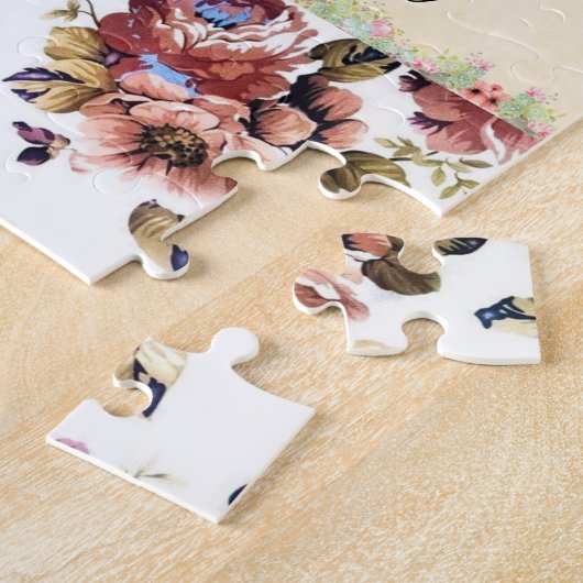 Floral Jigsaw Puzzle (Seite)