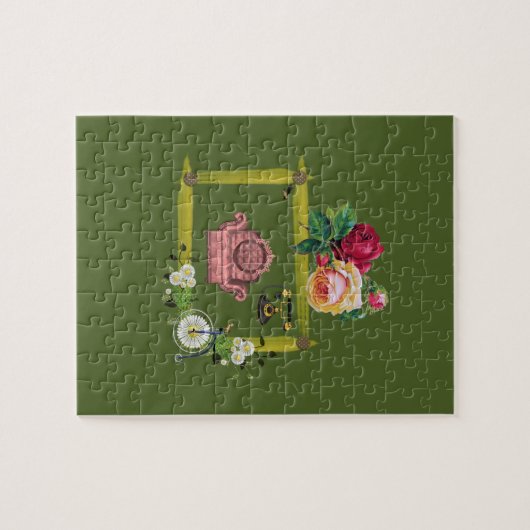 Floral Jigsaw Puzzle (Horizontal)