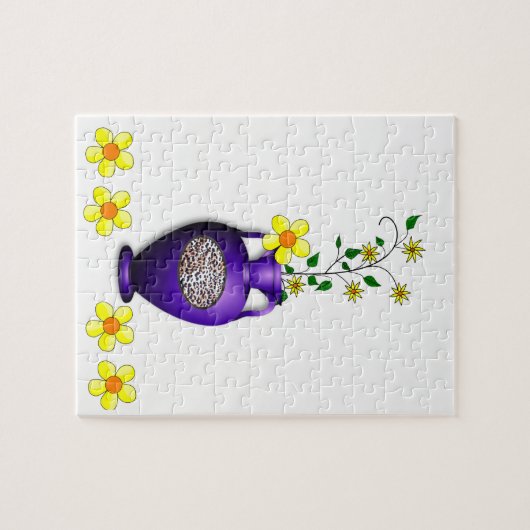 Floral Jigsaw Puzzle (Horizontal)