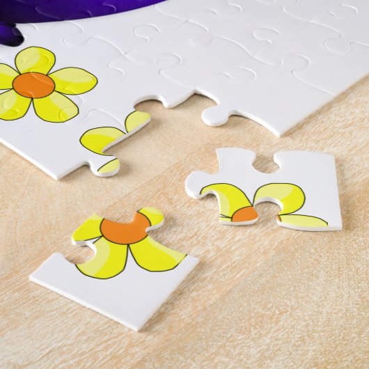 Floral Jigsaw Puzzle (Seite)