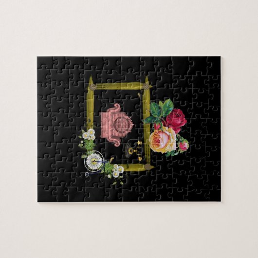 Floral Jigsaw Puzzle (Horizontal)