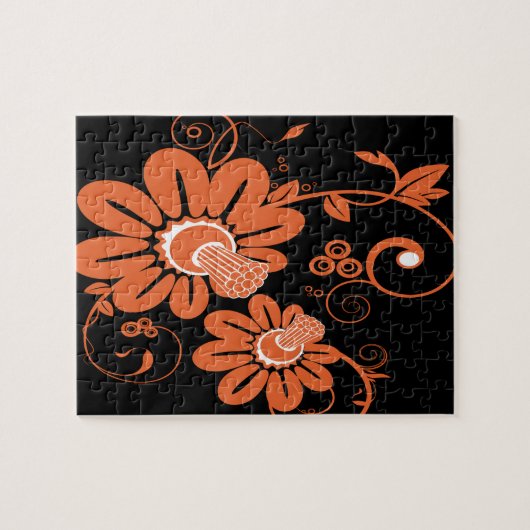 Floral Jigsaw Puzzle (Horizontal)