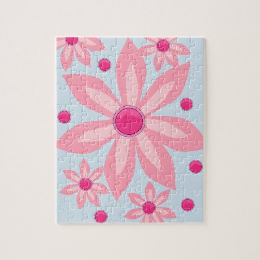Floral Jigsaw Puzzle (Vertikal)