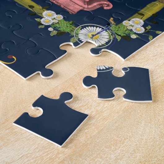 Floral Jigsaw Puzzle (Seite)