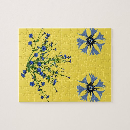 Floral Jigsaw Puzzle (Horizontal)