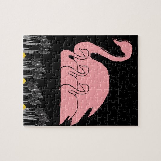 Floral Jigsaw Puzzle (Horizontal)