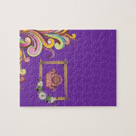 Floral Jigsaw Puzzle (Horizontal)