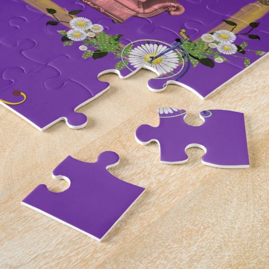 Floral Jigsaw Puzzle (Seite)