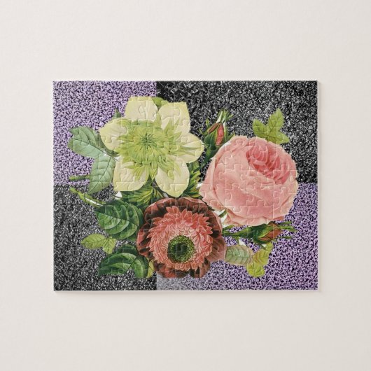 Floral Jigsaw Puzzle (Horizontal)
