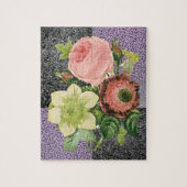 Floral Jigsaw Puzzle (Vertikal)