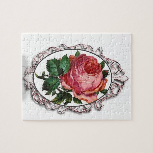 Floral Jigsaw Puzzle (Horizontal)