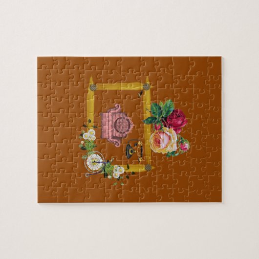 Floral Jigsaw Puzzle (Horizontal)