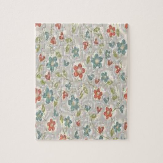 Floral Jigsaw Puzzle (Vertikal)