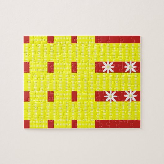 Floral Jigsaw Puzzle (Horizontal)