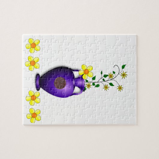 Floral Jigsaw Puzzle (Horizontal)