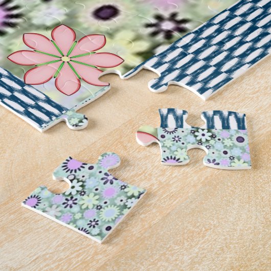 Floral Jigsaw Puzzle (Seite)