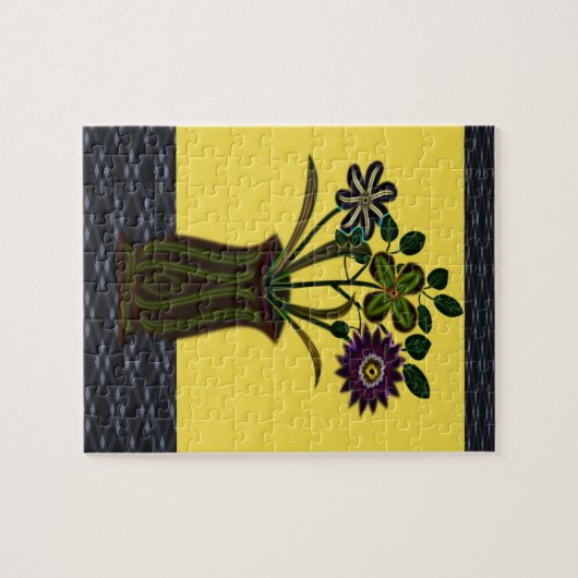 Floral Jigsaw Puzzle (Horizontal)