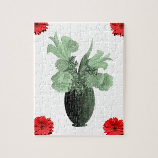 Floral Jigsaw Puzzle (Vertikal)