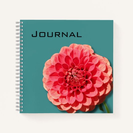 Floral Journal Notizblock (Vorderseite)