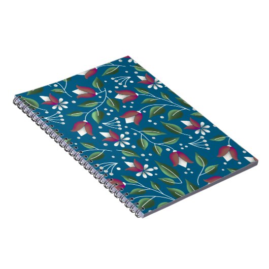 Floral Journaling Notebook Notizblock (Rechte Seite)