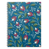Floral Journaling Notebook Notizblock (Vorderseite)